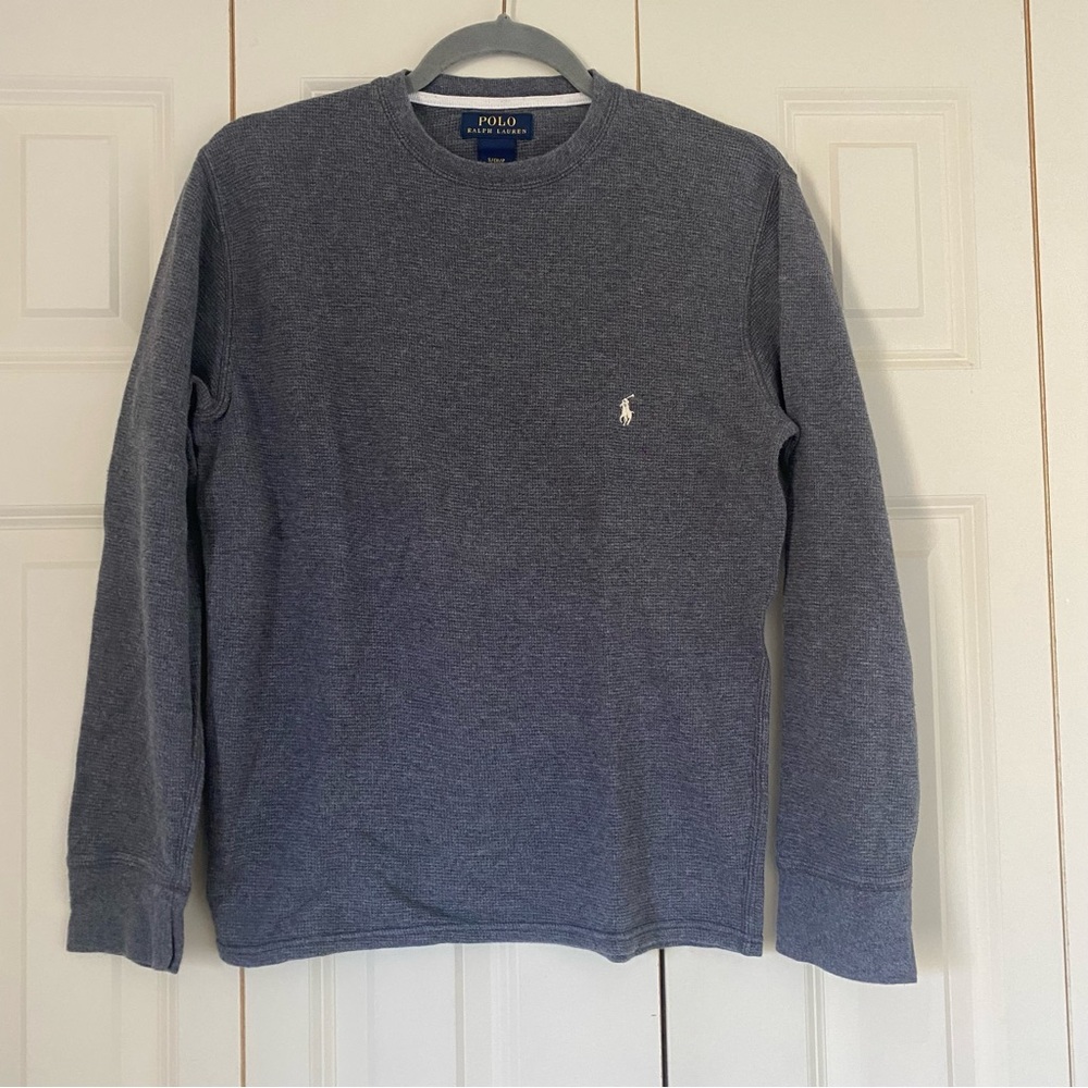 Polo by Ralph Lauren Men's Crew Neck Gray Sweater Size S